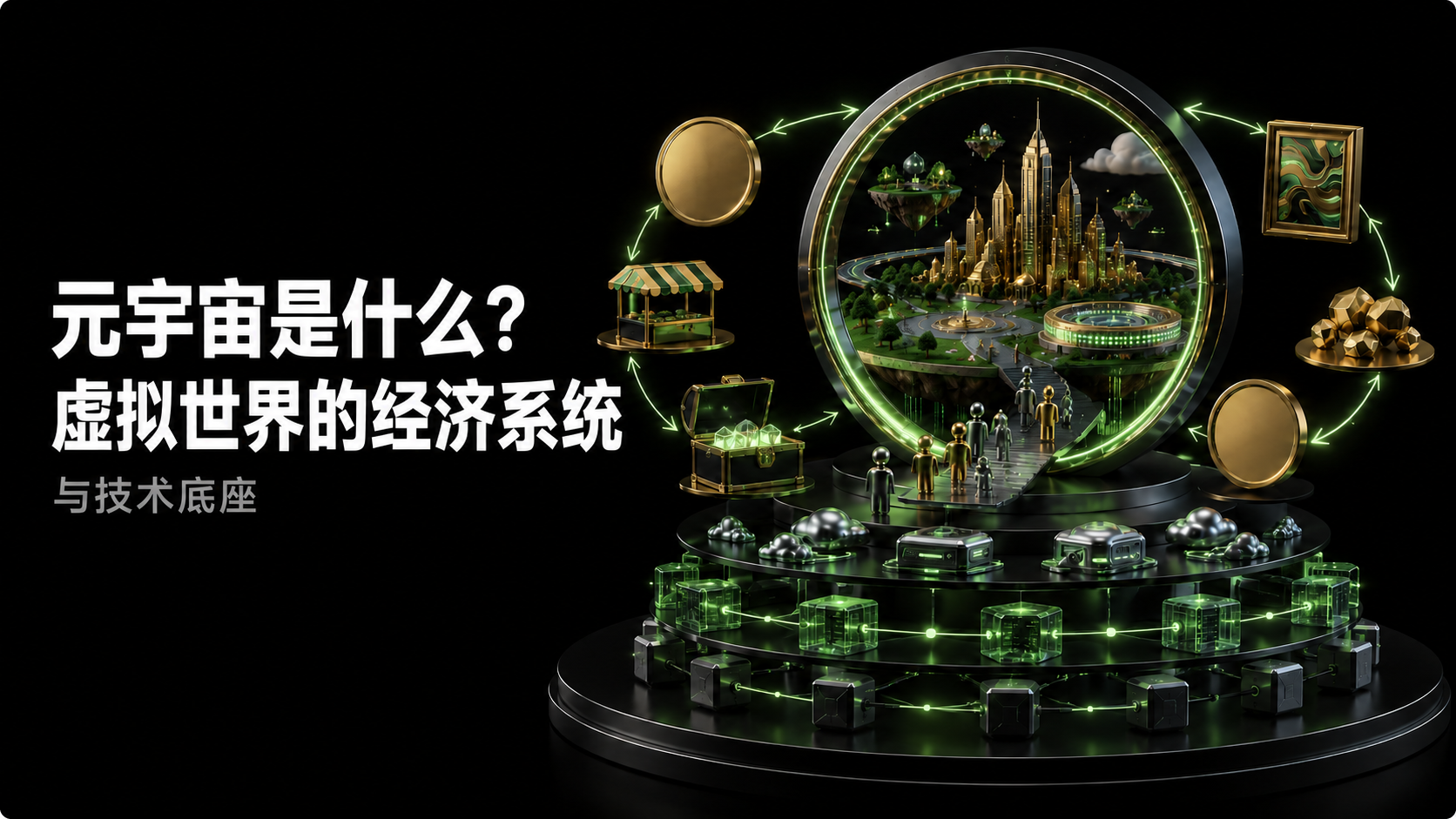 元宇宙是什么?虚拟世界的经济系统与技术底座