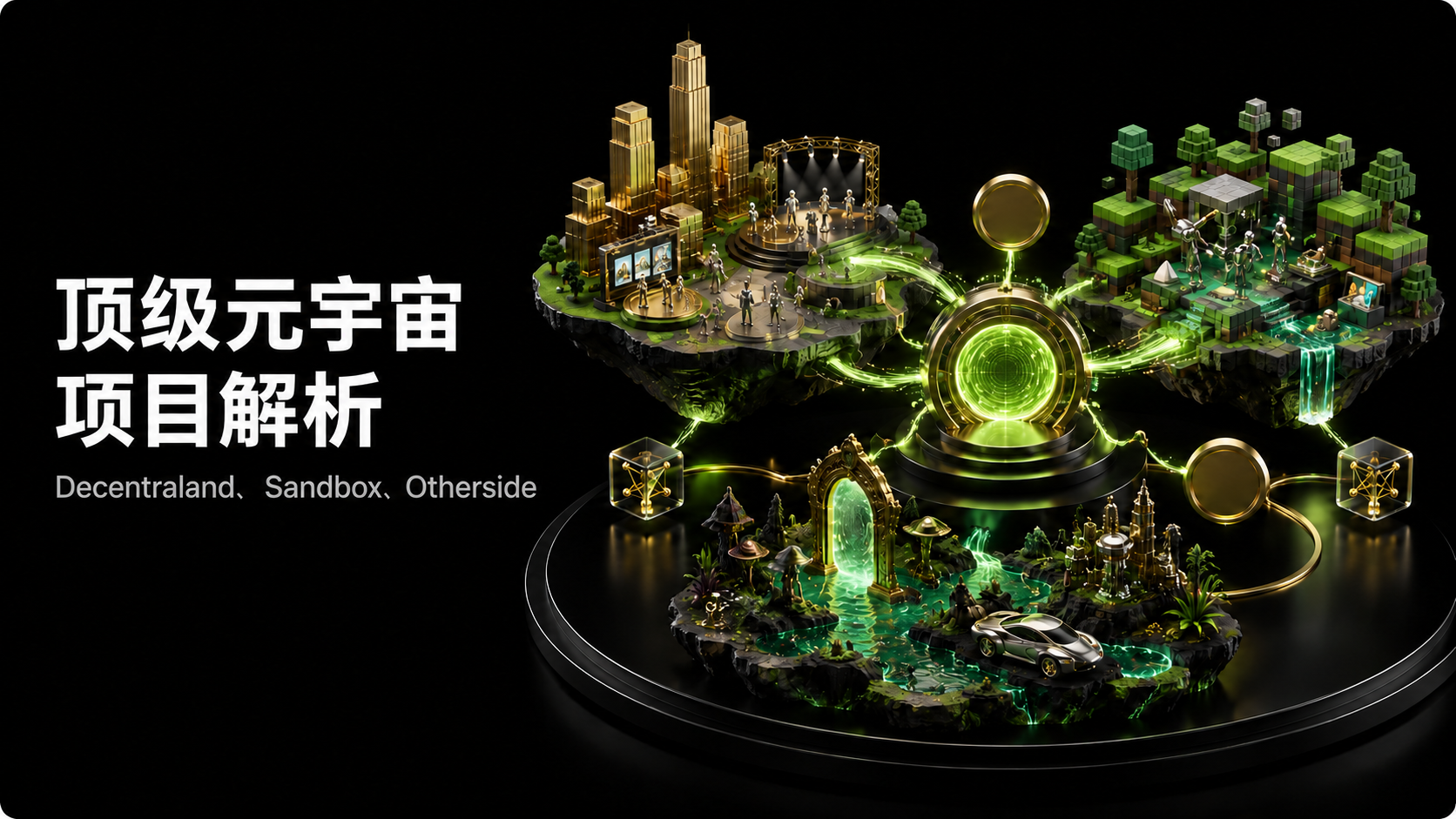 顶级元宇宙项目解析:Decentraland、Sandbox、Otherside